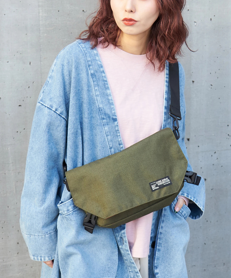 CUBE SUGAR(キューブシュガー) |【春新作8%分ポイントバック】ナイロン ミニ メッセンジャーバッグ