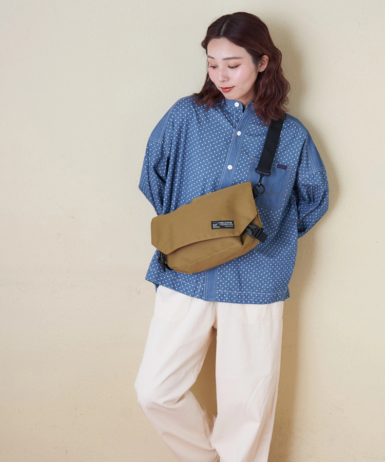 CUBE SUGAR(キューブシュガー) |【春新作8%分ポイントバック】ナイロン ミニ メッセンジャーバッグ