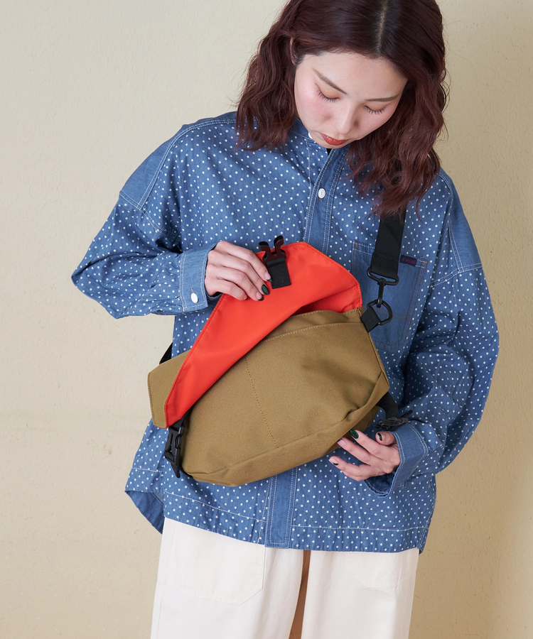 CUBE SUGAR(キューブシュガー) |【春新作8%分ポイントバック】ナイロン ミニ メッセンジャーバッグ