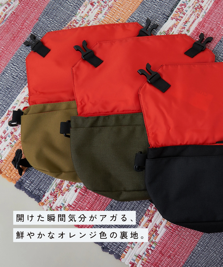 CUBE SUGAR(キューブシュガー) |【春新作8%分ポイントバック】ナイロン ミニ メッセンジャーバッグ