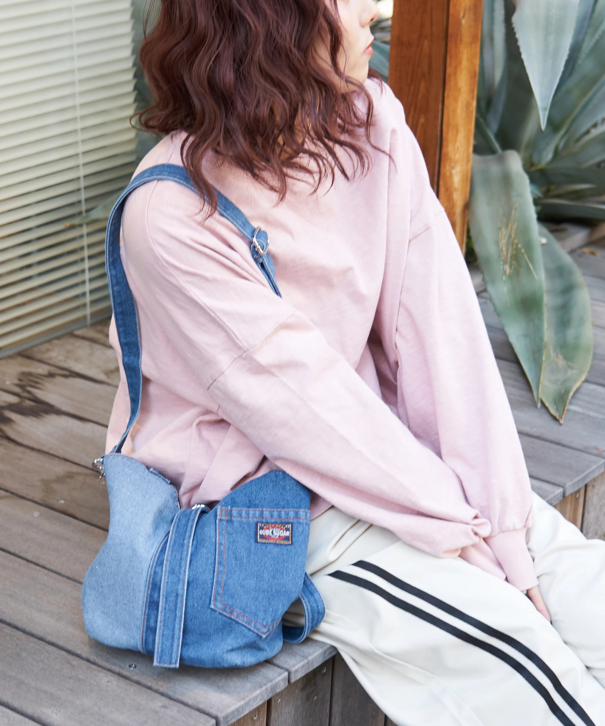 春新作ポイント2倍(2/10まで)】デニムパンツ リメイク 2way ミニ