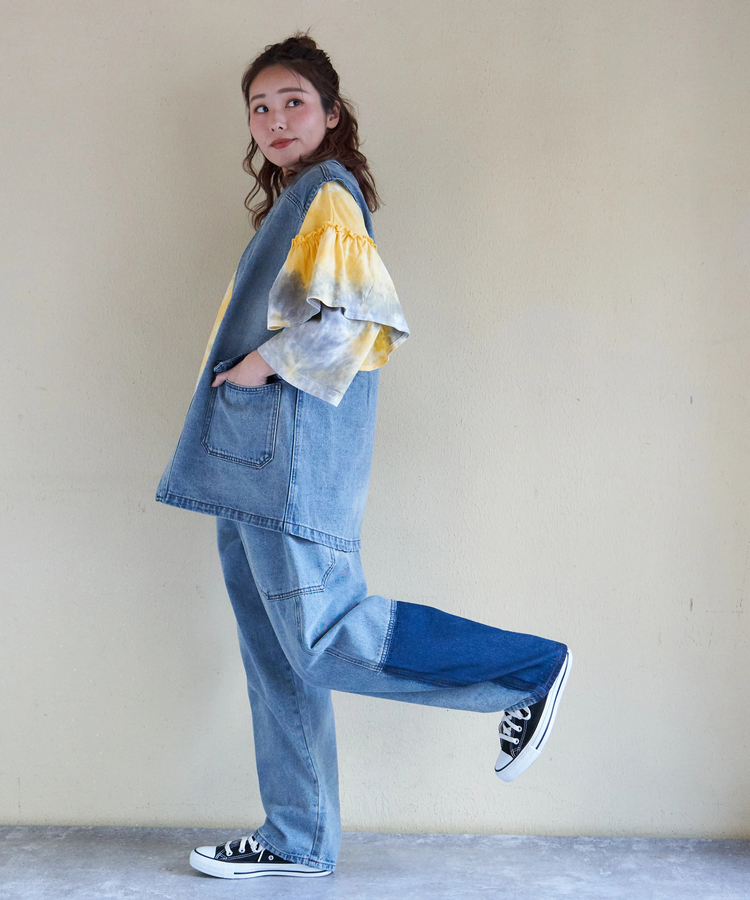 CUBE SUGAR(キューブシュガー) |【春新作】11オンス デニム ワークパンツ