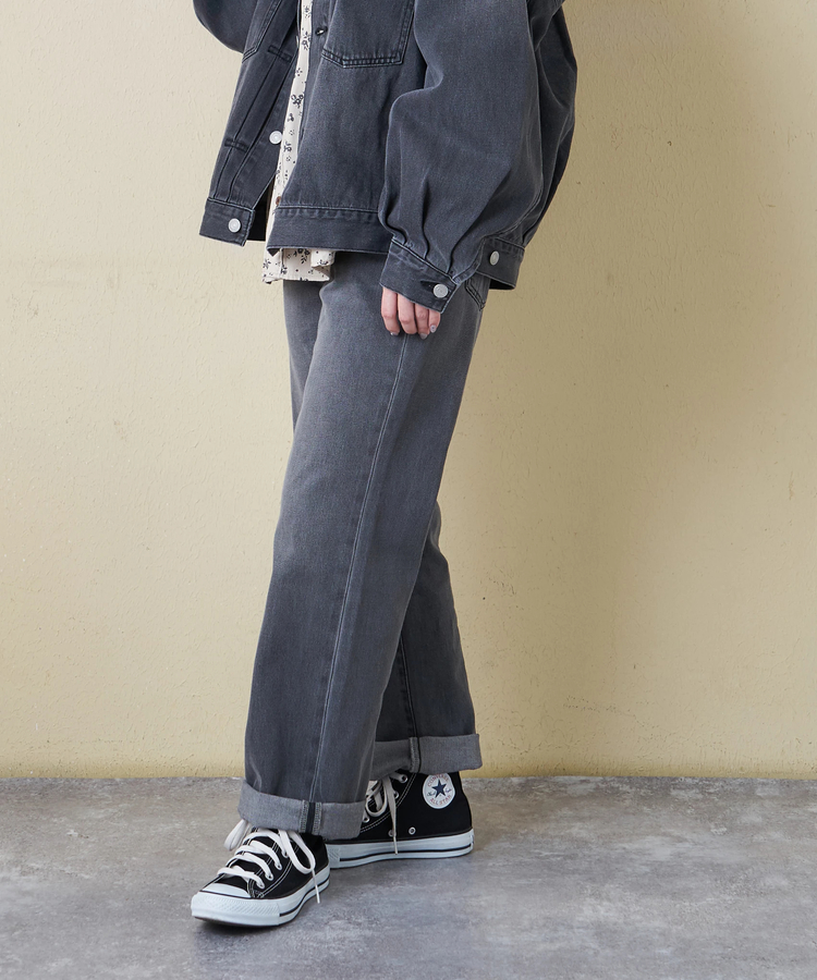 CUBE SUGAR(キューブシュガー) |【春新作8%分ポイントバック】10オンス デニム ストレート パンツ