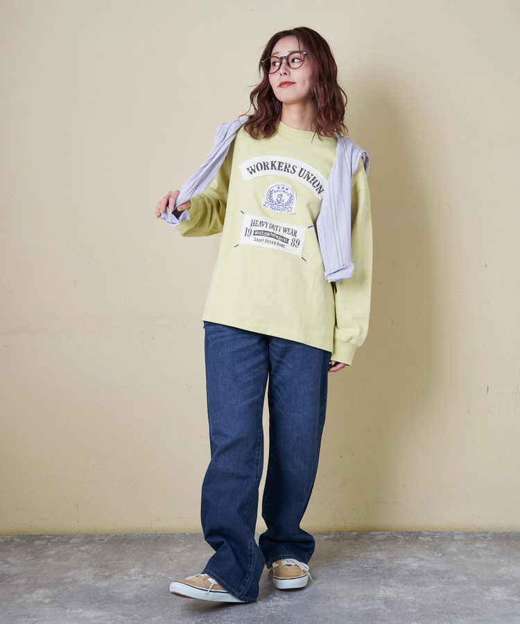 CUBE SUGAR(キューブシュガー) |【春新作8%分ポイントバック】10オンス デニム ストレート パンツ