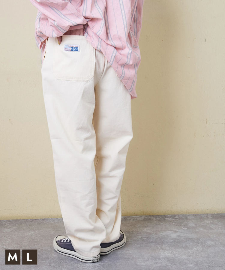 CUBE SUGAR(キューブシュガー) |【春新作】コットン ツイル エブリデイパンツ