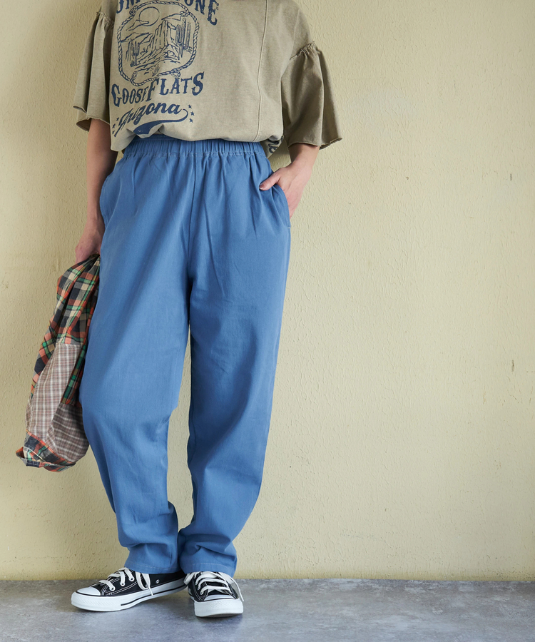 CUBE SUGAR(キューブシュガー) |【春新作】コットン ツイル エブリデイパンツ