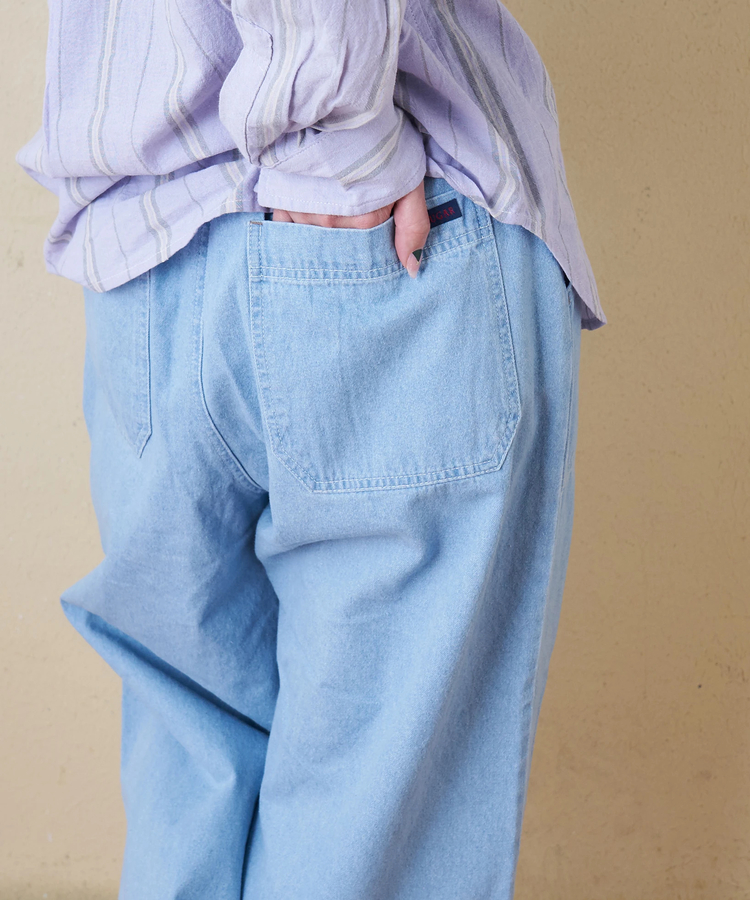 CUBE SUGAR(キューブシュガー) |【春新作】8.5オンス デニム ワイドパンツ