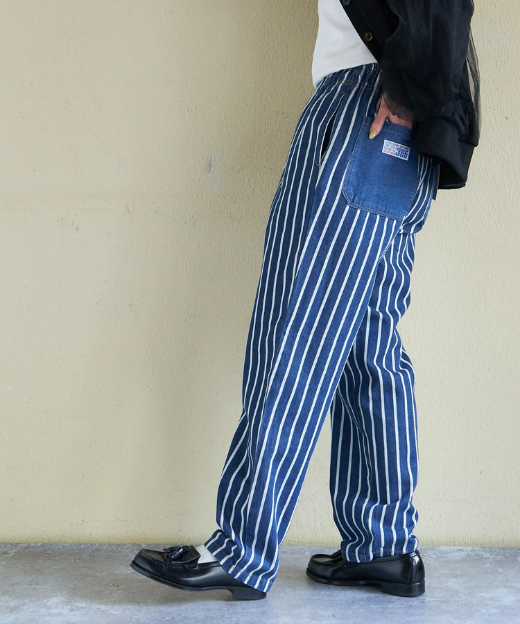 CUBE SUGAR(キューブシュガー) |【春新作】ヒッコリー エブリデイ パンツ