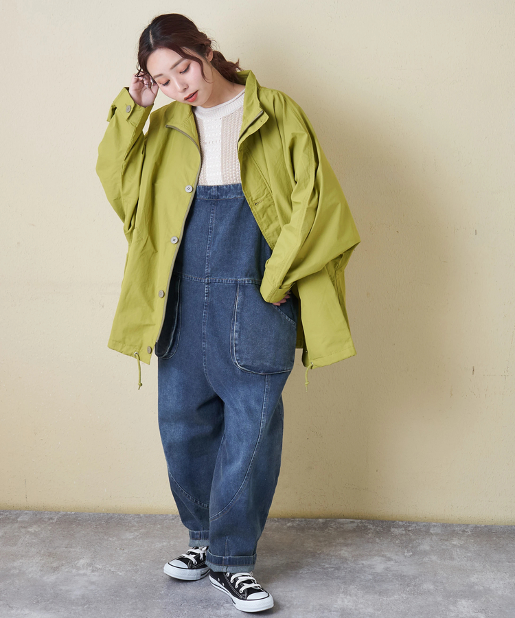 CUBE SUGAR(キューブシュガー) |≪インスタグラム限定先行公開★1/25販売予定≫【春新作8%分ポイントバック】デニム サロペットパンツ