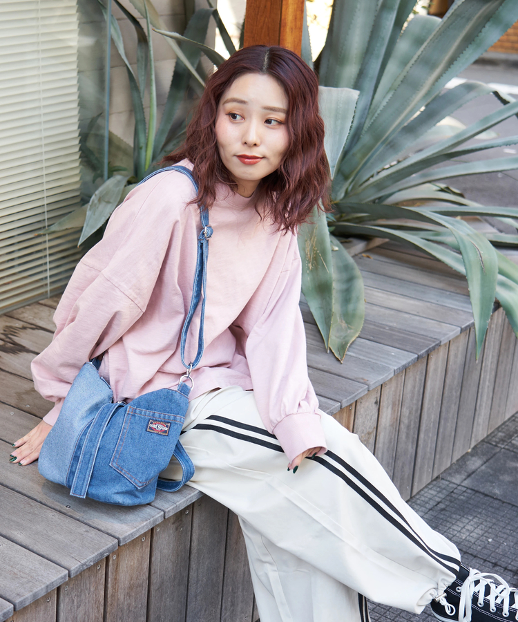 CUBE SUGAR(キューブシュガー) |【春新作8%分ポイントバック】ナイロン イージー ライン パンツ