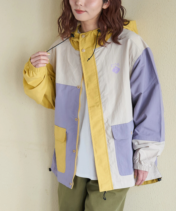 CUBE SUGAR(キューブシュガー) |【春新作8%分ポイントバック】ナイロン 撥水加工 マウンテンパーカー