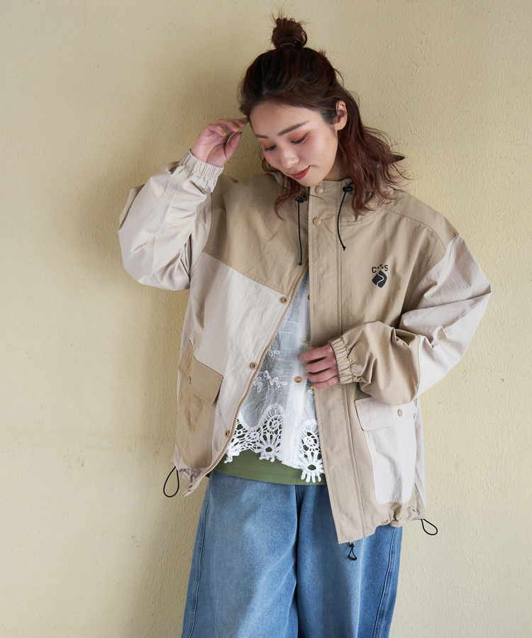 CUBE SUGAR(キューブシュガー) |【春新作8%分ポイントバック】ナイロン 撥水加工 マウンテンパーカー