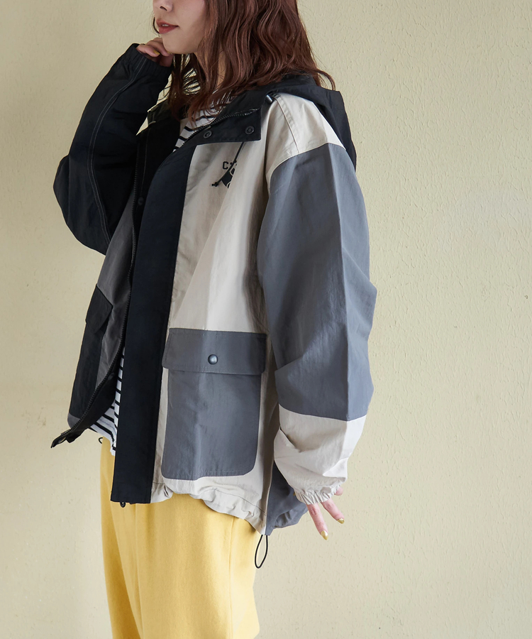 CUBE SUGAR(キューブシュガー) |【春新作8%分ポイントバック】ナイロン 撥水加工 マウンテンパーカー