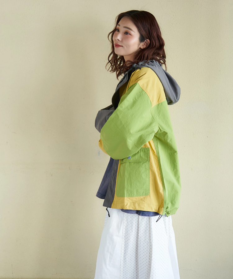 CUBE SUGAR(キューブシュガー) |【春新作8%分ポイントバック】ナイロン 撥水加工 マウンテンパーカー