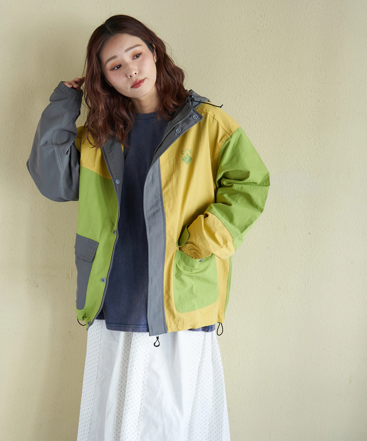 CUBE SUGAR(キューブシュガー) |【春新作8%分ポイントバック】ナイロン 撥水加工 マウンテンパーカー