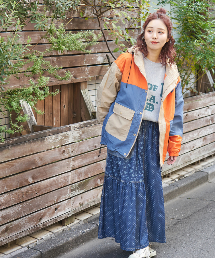 CUBE SUGAR(キューブシュガー) |【春新作8%分ポイントバック】ナイロン 撥水加工 マウンテンパーカー