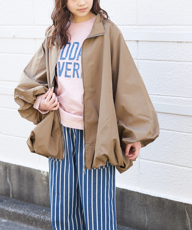 CUBE SUGAR(キューブシュガー) |【春新作8%分ポイントバック】バルーンスリーブ ワイド ジャケット