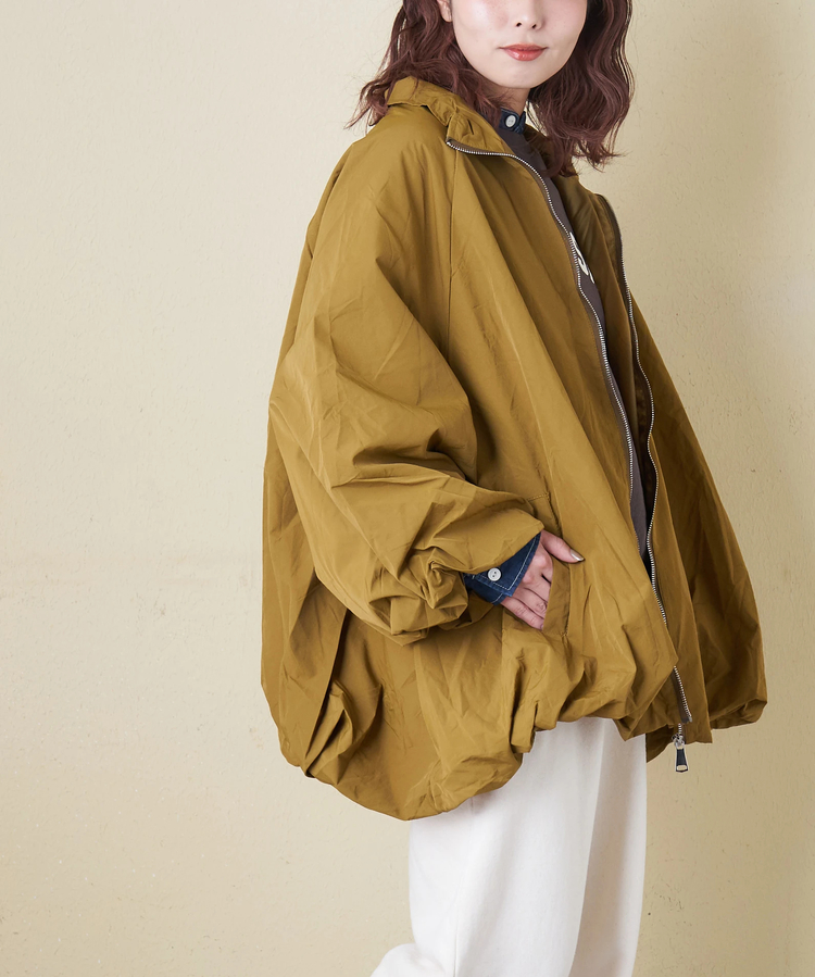 CUBE SUGAR(キューブシュガー) |【春新作8%分ポイントバック】バルーンスリーブ ワイド ジャケット