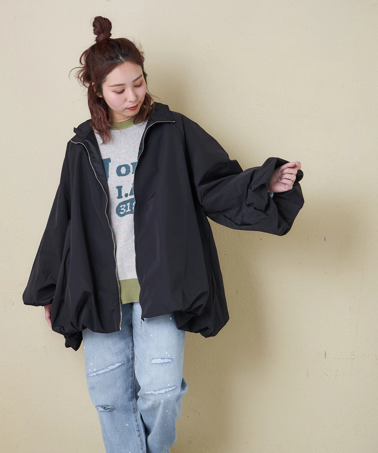 CUBE SUGAR(キューブシュガー) |【春新作8%分ポイントバック】バルーンスリーブ ワイド ジャケット