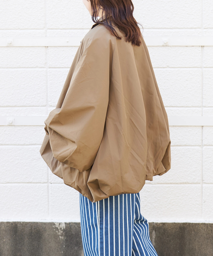 CUBE SUGAR(キューブシュガー) |【春新作8%分ポイントバック】バルーンスリーブ ワイド ジャケット