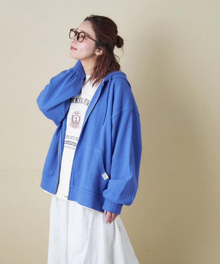 CUBE SUGAR(キューブシュガー) |【春新作8%分ポイントバック】インレイ ジップ パーカー