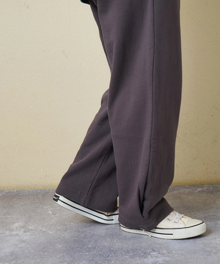 CUBE SUGAR(キューブシュガー) |【春新作8%分ポイントバック】ガーゼ裏毛 スウェット コクーンパンツ