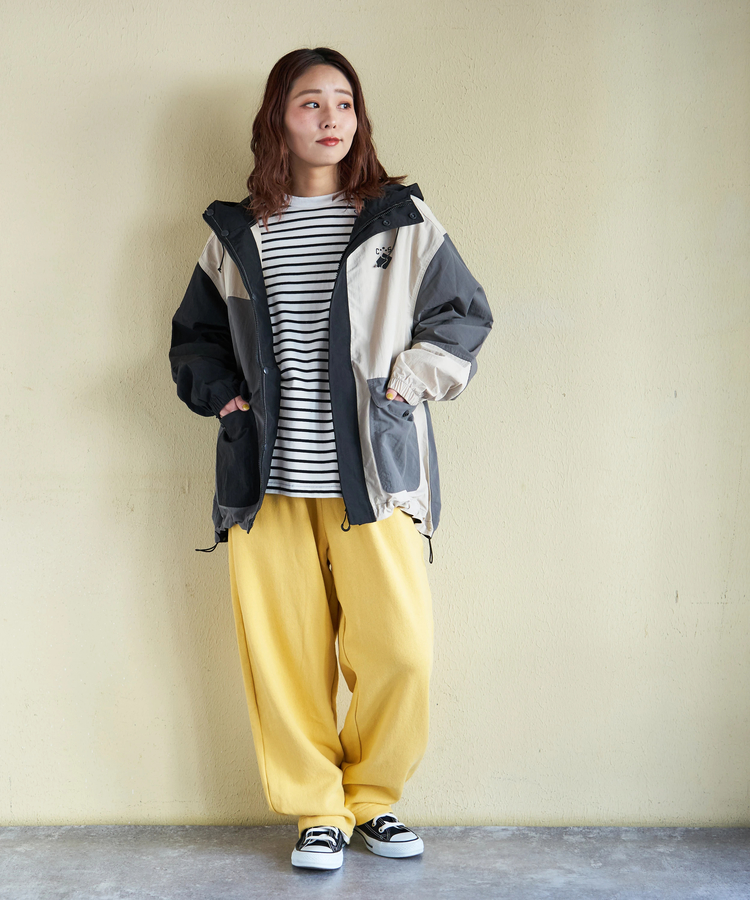 CUBE SUGAR(キューブシュガー) |【春新作8%分ポイントバック】ガーゼ裏毛 スウェット コクーンパンツ