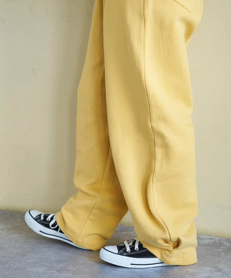 CUBE SUGAR(キューブシュガー) |【春新作8%分ポイントバック】ガーゼ裏毛 スウェット コクーンパンツ