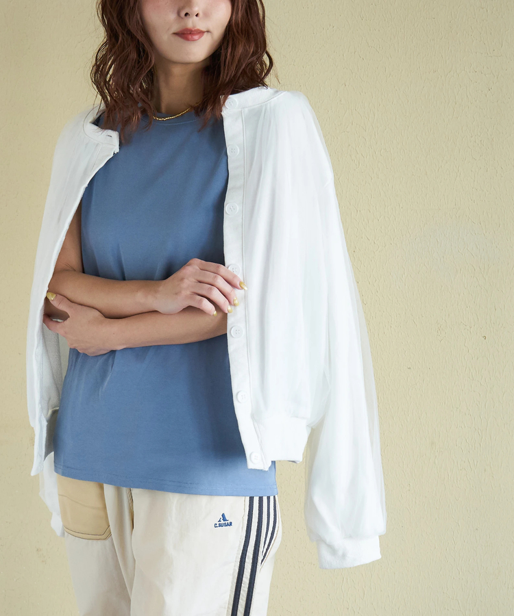 CUBE SUGAR(キューブシュガー) |【春新作】30/-フライス 無地 タンクトップ