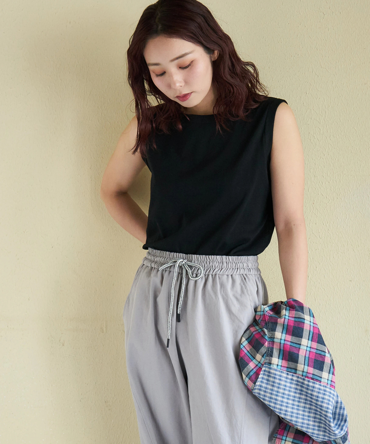 CUBE SUGAR(キューブシュガー) |【春新作】30/-フライス 無地 タンクトップ