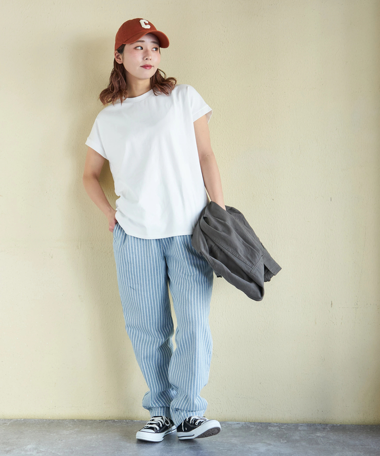 CUBE SUGAR(キューブシュガー) |【春新作】30/-フライス 無地 フレンチ プルオーバー