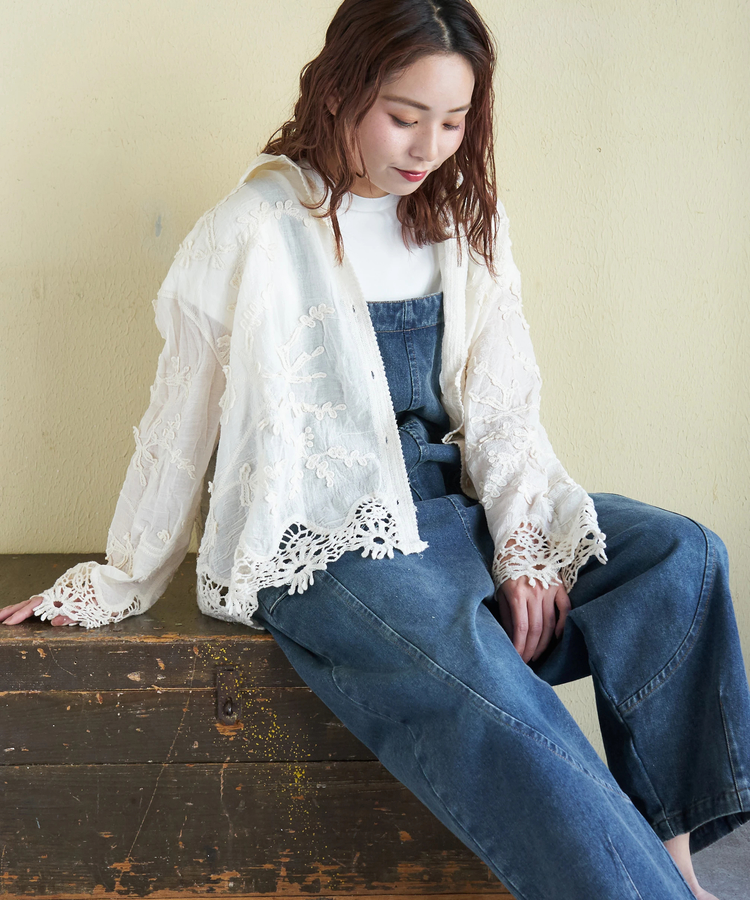 CUBE SUGAR(キューブシュガー) |【春新作】30/-フライス 無地 フレンチ プルオーバー