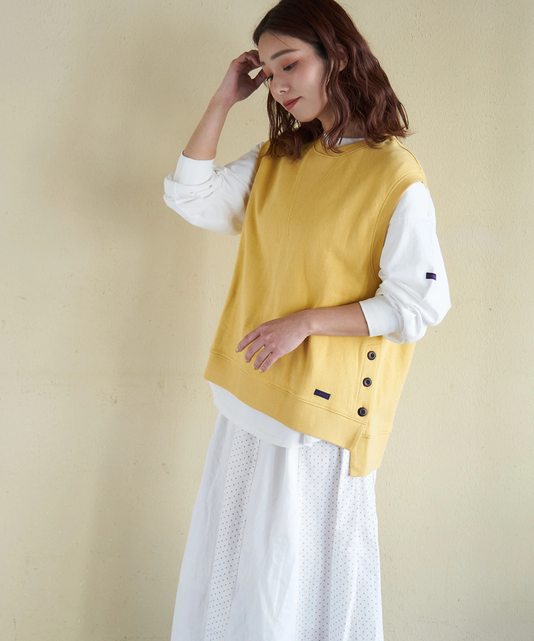 CUBE SUGAR(キューブシュガー) |【春新作8%分ポイントバック】20/-OE天竺 バックプリント ロングTシャツ