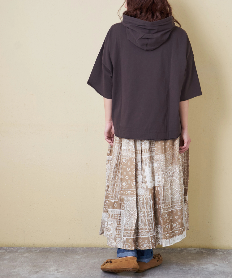 CUBE SUGAR(キューブシュガー) |【3/18まで!スプリングフェア 】【春新作】バンダナ柄 スカート