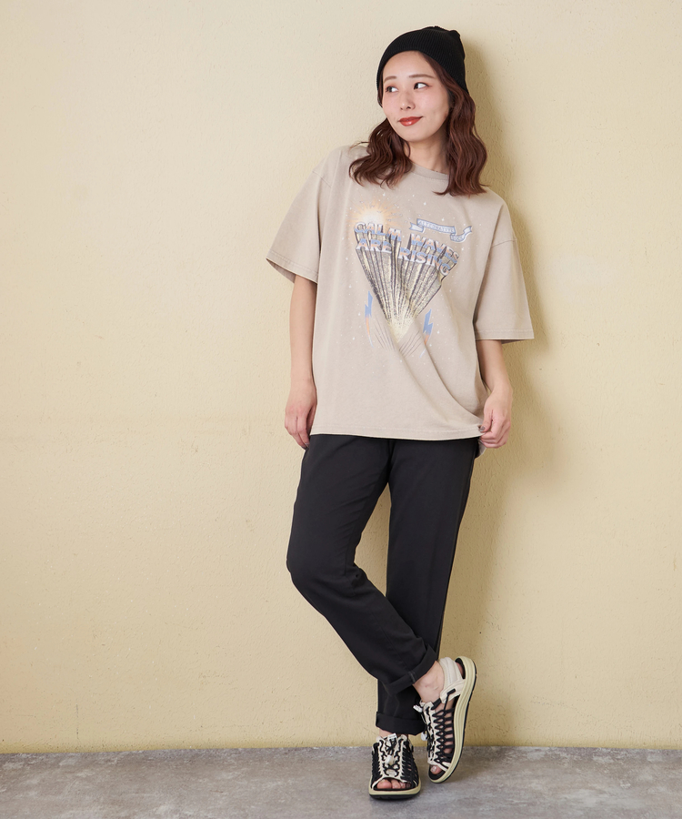 CUBE SUGAR(キューブシュガー) |【春新作】ソフト 綿ツイル らくしゅっと パンツ