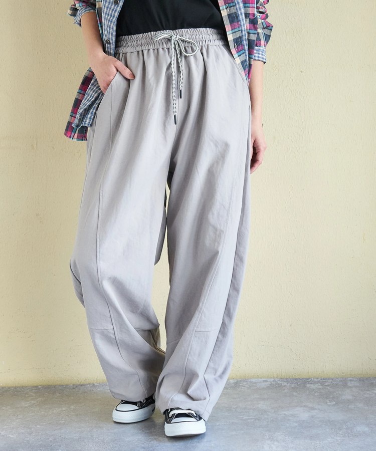 CUBE SUGAR(キューブシュガー) |【春新作】イージー ワイドパンツ