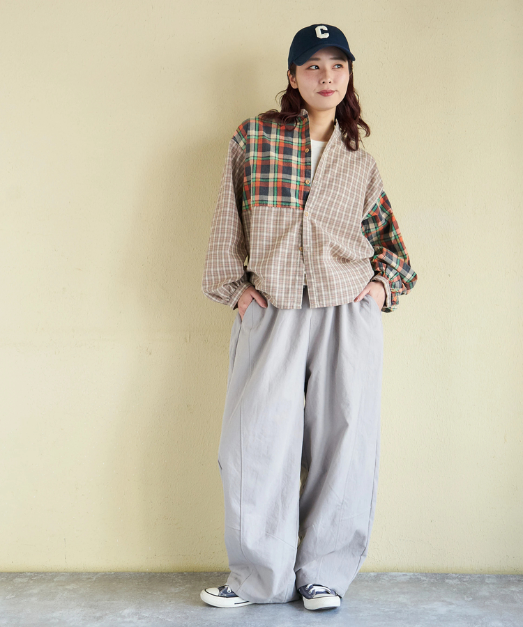 CUBE SUGAR(キューブシュガー) |【春新作】イージー ワイドパンツ
