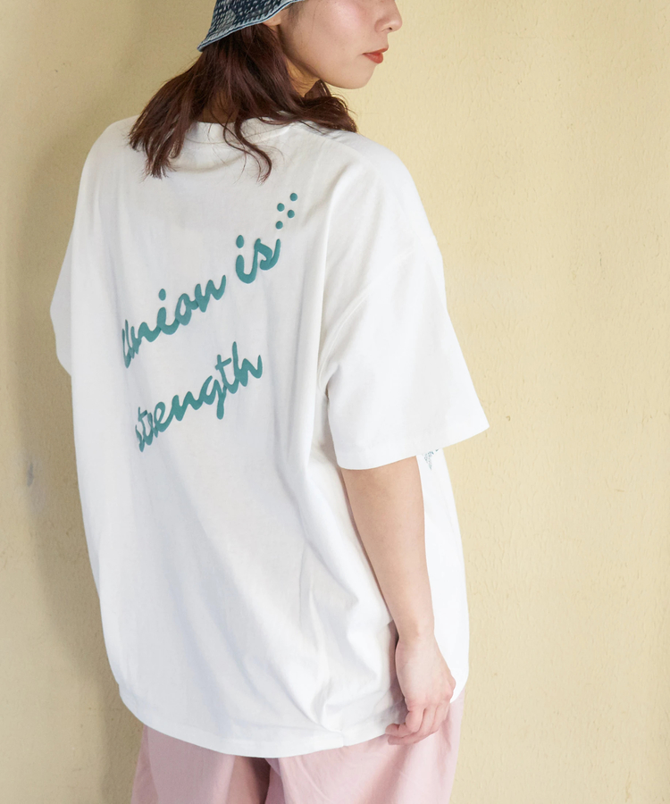 CUBE SUGAR(キューブシュガー) |【春新作】20/-OE天竺 汗染み防止加工 コクーン Tシャツ