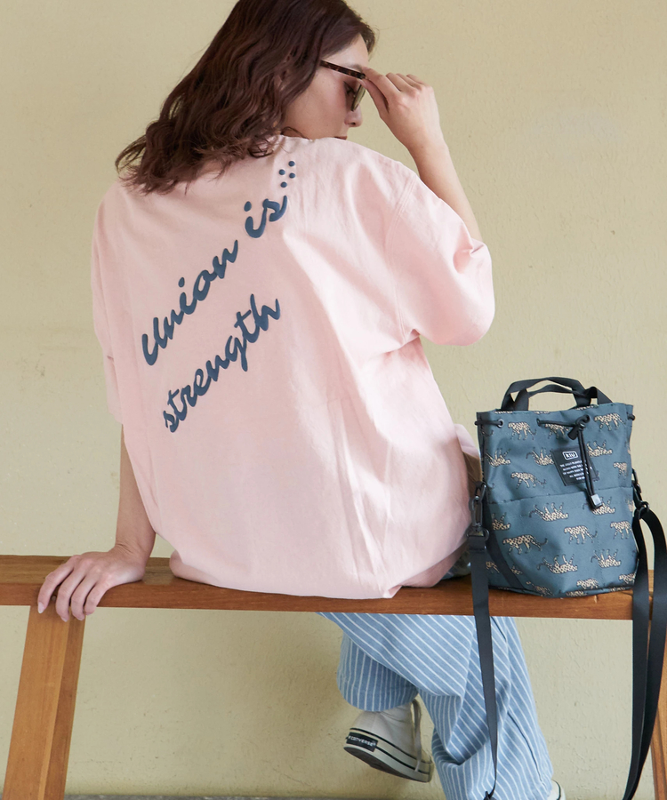 CUBE SUGAR(キューブシュガー) |【春新作】20/-OE天竺 汗染み防止加工 コクーン Tシャツ