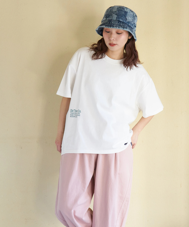 CUBE SUGAR(キューブシュガー) |【春新作】20/-OE天竺 汗染み防止加工 コクーン Tシャツ