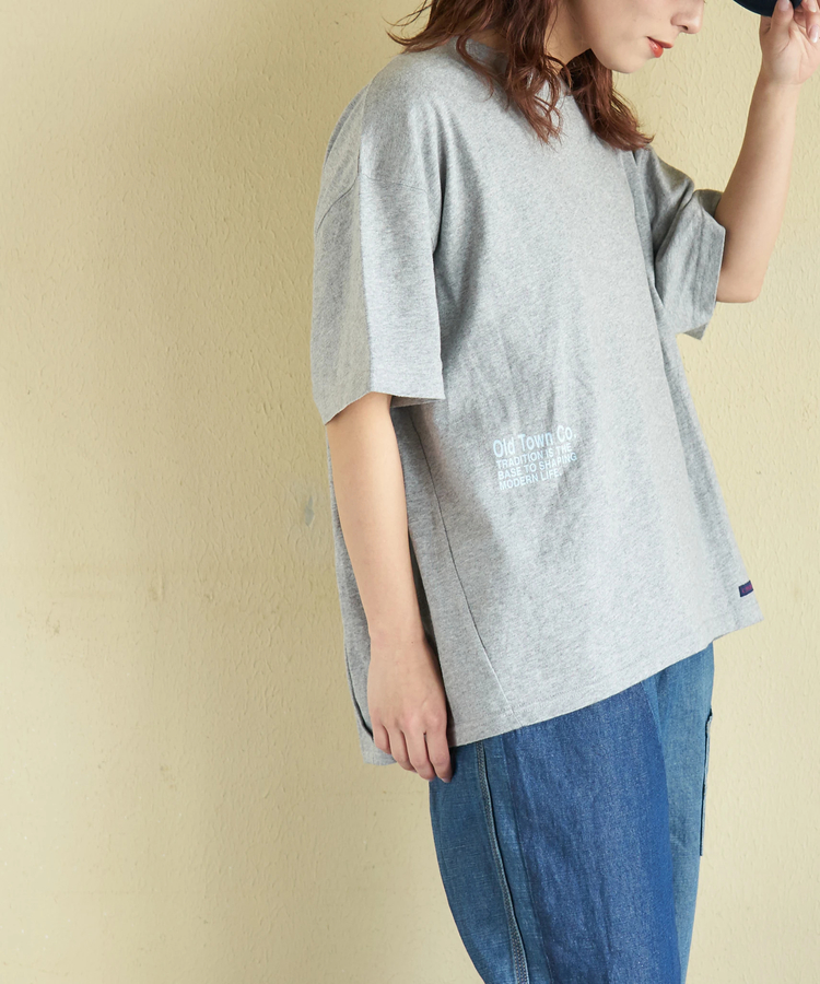 CUBE SUGAR(キューブシュガー) |【春新作】20/-OE天竺 汗染み防止加工 コクーン Tシャツ