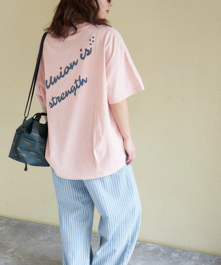 CUBE SUGAR(キューブシュガー) |【春新作】20/-OE天竺 汗染み防止加工 コクーン Tシャツ