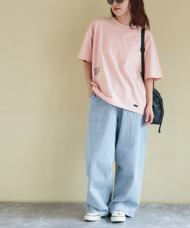 CUBE SUGAR(キューブシュガー) |【春新作】20/-OE天竺 汗染み防止加工 コクーン Tシャツ