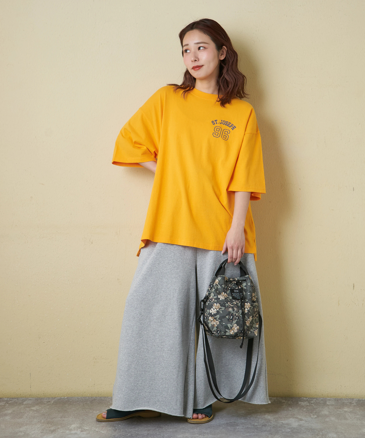 CUBE SUGAR(キューブシュガー) |【春新作】20/-OE天竺 星条旗 ワッペン Tシャツ