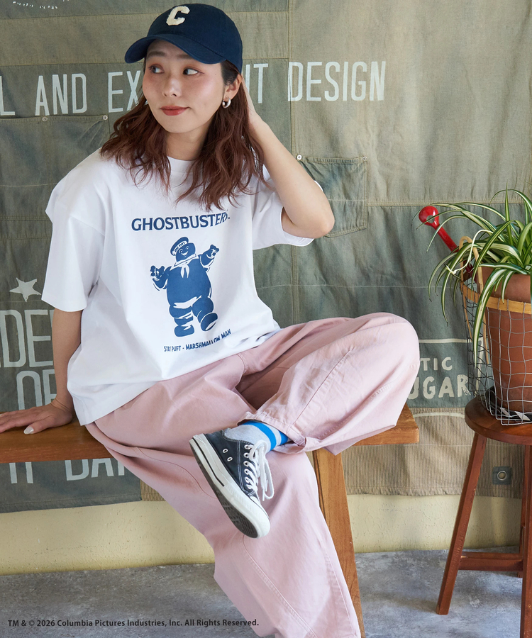 CUBE SUGAR(キューブシュガー) |20/-OE天竺 マシュマロマン Ｔシャツ