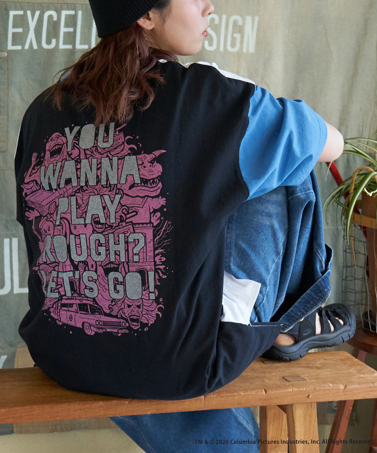 CUBE SUGAR(キューブシュガー) |20/-OE天竺 ゴーストバスターズ Ｔシャツ