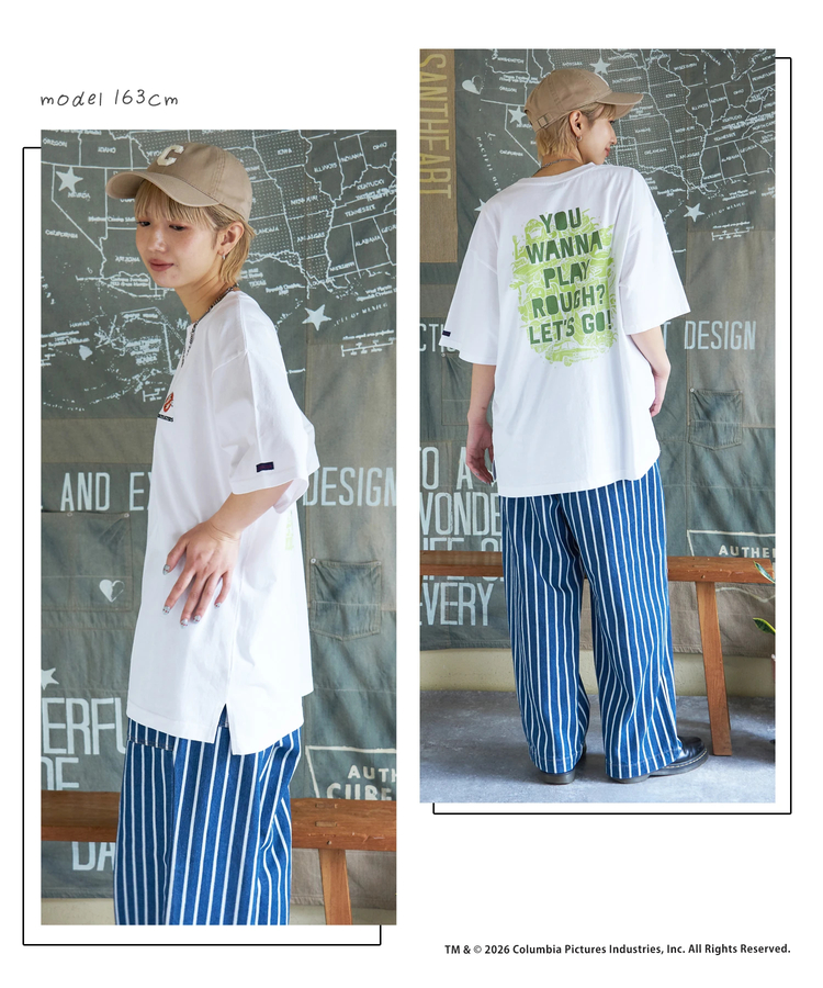 CUBE SUGAR(キューブシュガー) |20/-OE天竺 ゴーストバスターズ Ｔシャツ