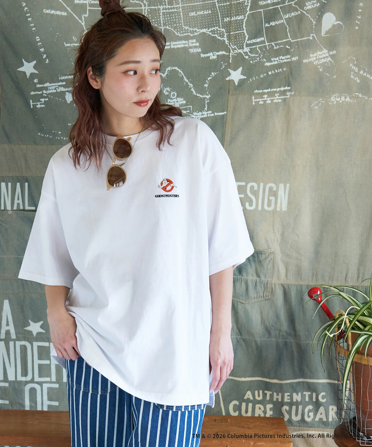 CUBE SUGAR(キューブシュガー) |20/-OE天竺 ゴーストバスターズ Ｔシャツ