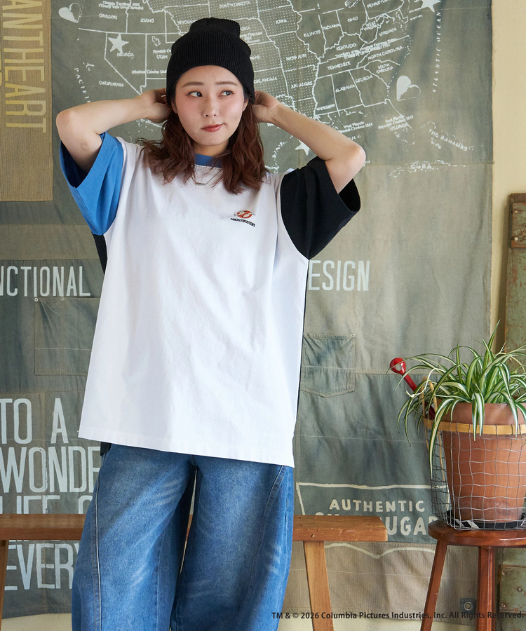 CUBE SUGAR(キューブシュガー) |20/-OE天竺 ゴーストバスターズ Ｔシャツ