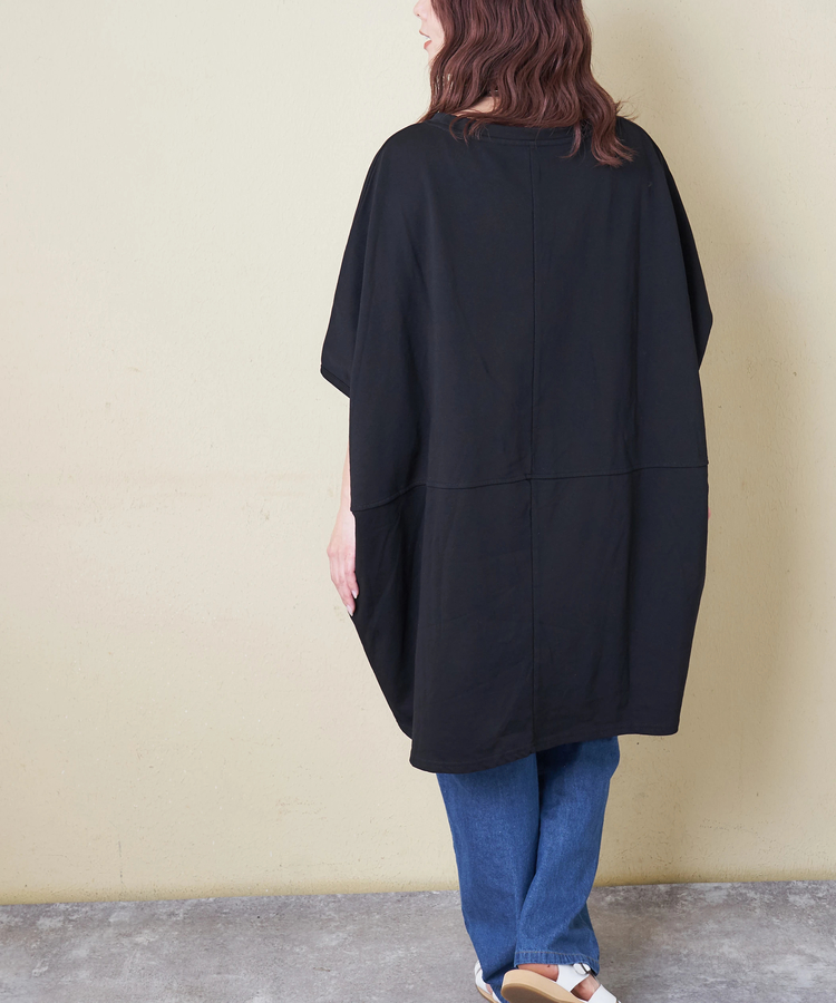 CUBE SUGAR(キューブシュガー) |【春新作】ミニ裏毛 スウェット ビッグ プルオーバー